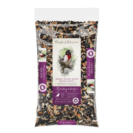 Global Harvest Foods Songbird Selections Wild Bird Nuts Bird Seed 10 lb 13636